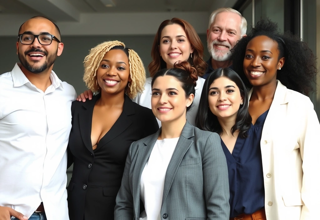 Equipo de Alcazarvitacx sonriendo y mirando al futuro